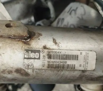 Citroen C8 EGR valve cooler 9640843480