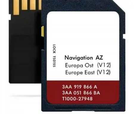 Volkswagen Tiguan Navigation maps CD/DVD RNS315