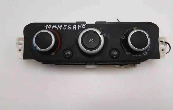 Renault Megane III Interior fan control switch T1001766G