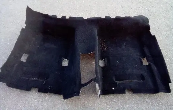 Mercedes-Benz E W214 Rear floor carpet liner A2146805200