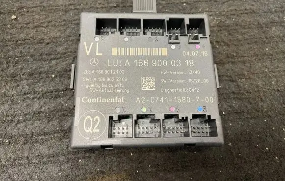 Mercedes-Benz ML W166 Door control unit/module A1669000318