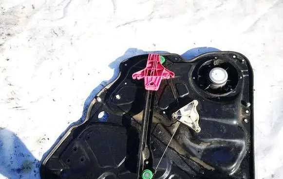 Volkswagen PASSAT B7 Sliding door window regulator with motor 3AA839755