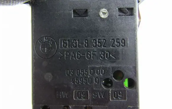 BMW 5 E39 Seat heating switch 61318352259