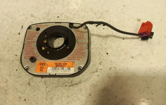 Audi A4 S4 B5 8D Airbag slip ring squib (SRS ring) 4D0951543D 097139121