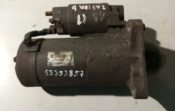 Opel Zafira B Starter motor 55353857 L9889899 L40061100