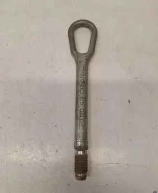 Towing hook eye