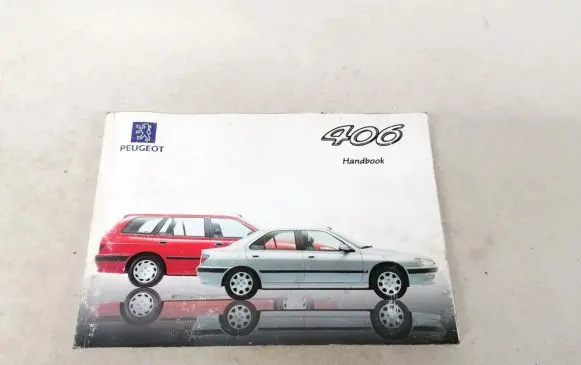 Peugeot 406 Owners service history hand book 