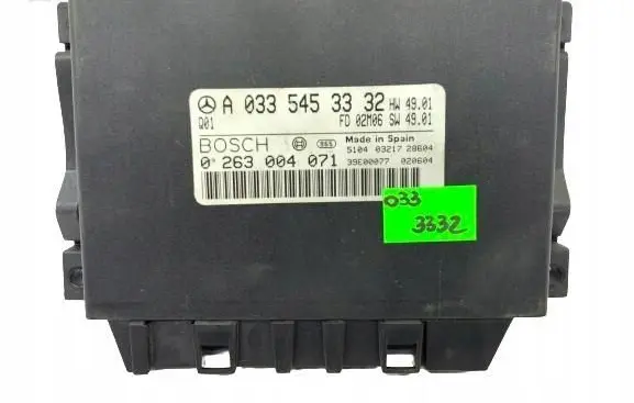 Mercedes-Benz S W220 Gearbox control unit/module 0263004071