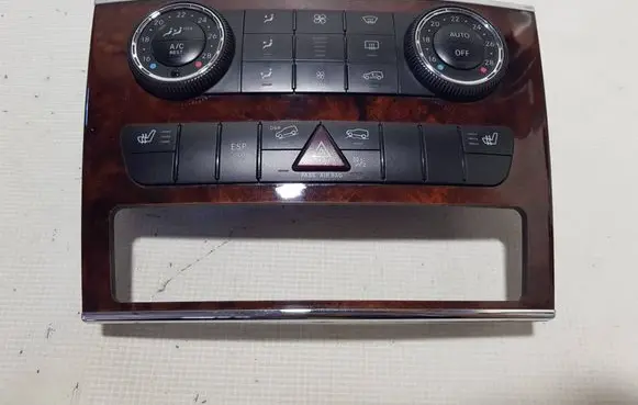 Mercedes-Benz ML W164 Climate control/heater control trim 2518208489LKI A2518208489