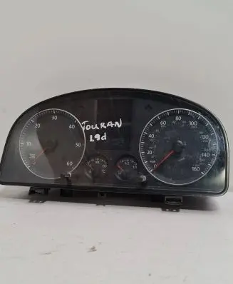 Volkswagen Touran I Speedometer (instrument cluster) A2C53023102 A2C53025660