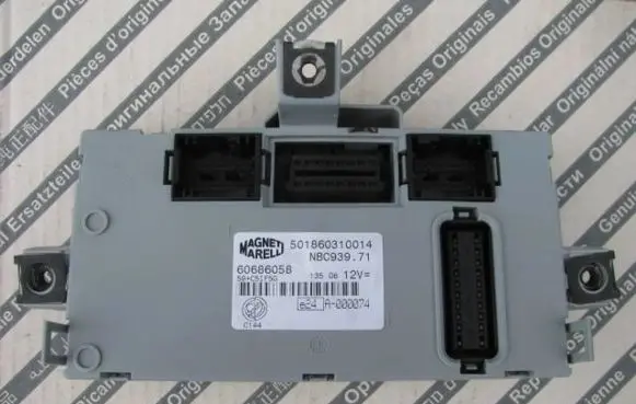 Alfa Romeo 159 Central body control module 60686058 501860310014 NBC93971