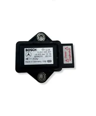 Mercedes-Benz E W211 ESP acceleration yaw rate sensor 0265005267 0034270 A0035420318