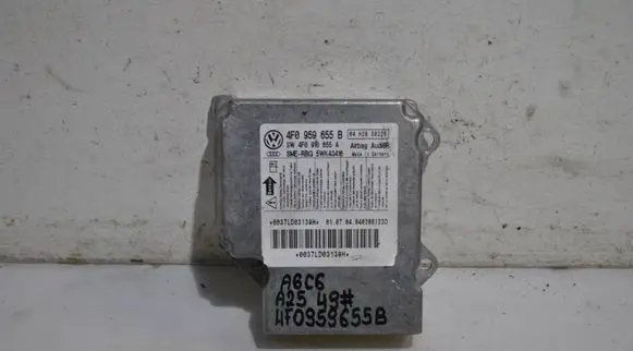 Audi A6 S6 C6 4F Airbag control unit/module 4F0959655B 4F0910655A 5WK43416