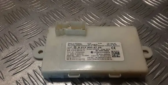Keyless (KESSY) go control unit/module