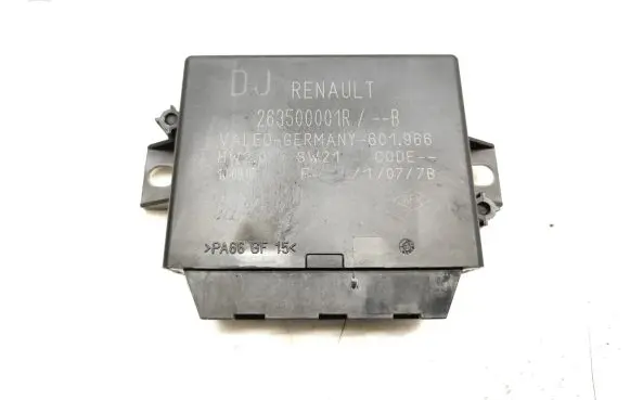 Renault Laguna III Parking PDC control unit/module 263500001R 601966