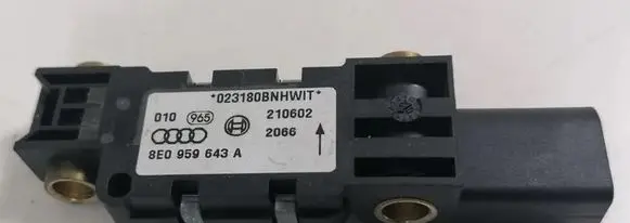 Audi A4 S4 B6 8E 8H Airbag deployment crash/impact sensor 8E0959643A