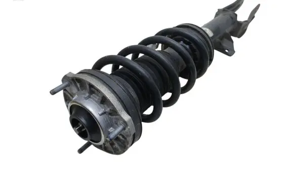 Front shock absorber with coil spring