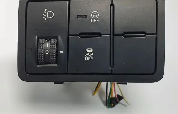 KIA Picanto Headlight level height control switch 4971SB-1000