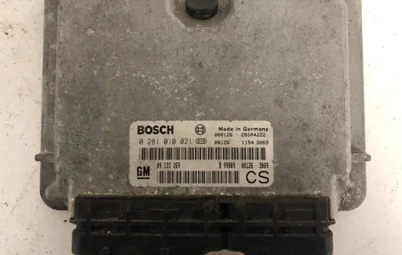 Opel Zafira A Engine control unit/module 0281010021 09133269 B99009081263069