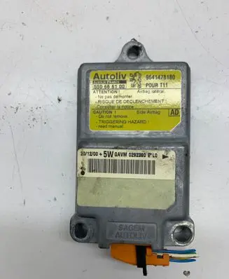 Peugeot 206 Airbag control unit/module 9641478180 550666100 0292380