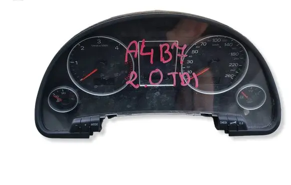Audi A4 S4 B7 8E 8H Speedometer (instrument cluster) 0263626090