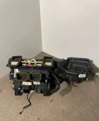 Interior heater climate box assembly