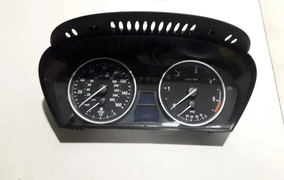 BMW 5 E60 E61 Speedometer (instrument cluster) 62109177262 110.080.213