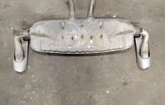 Porsche Cayenne (9PA) Rear muffler/silencer tail pipe 