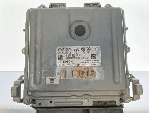 Mercedes-Benz C W205 Engine control unit/module A2749000800 A2749010600 0261S08785