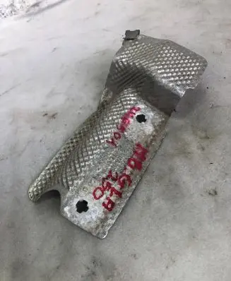 Mercedes-Benz GLA H247 Heat shield in engine bay A1776824701