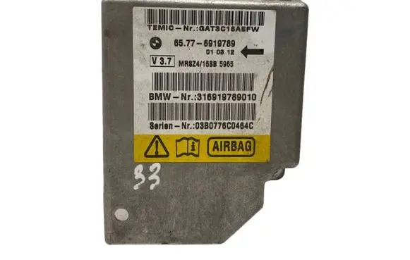 BMW 5 E39 Airbag control unit/module 6919789 65776919789 316919789010