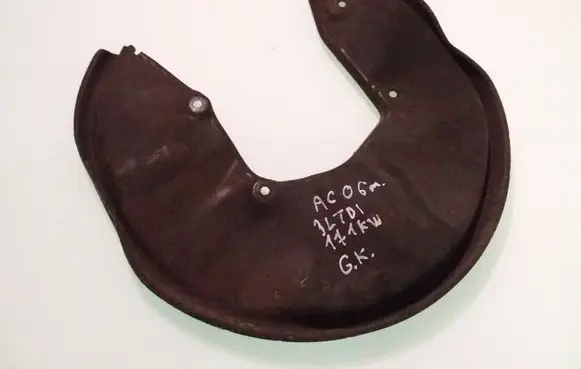 Audi A6 S6 C6 4F Rear brake disc plate dust cover 