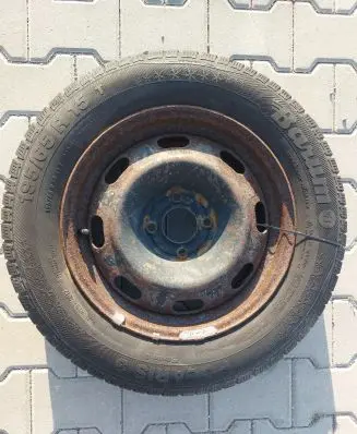 Peugeot 307 R15 spare wheel 