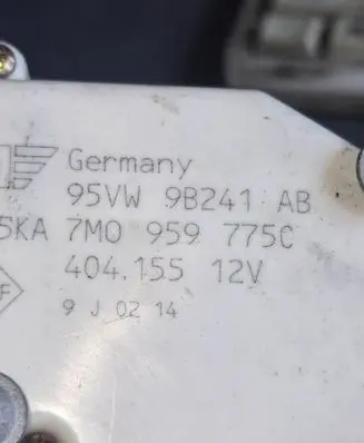 Volkswagen Sharan Central locking motor 7M0959775C 95VW9B241AB 404155