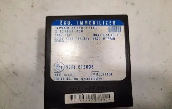 Toyota Corolla E120 E130 Immobilizer control unit/module 626602000 8978012160