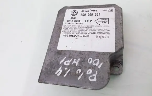 Volkswagen Polo Airbag control unit/module 6Q0909601 5WK42865