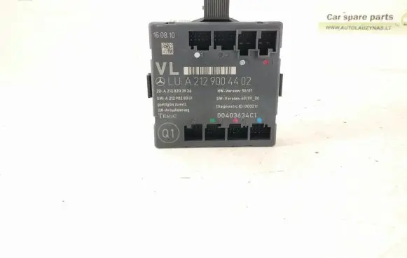 Mercedes-Benz C W204 Door control unit/module A2128203485 2128203485