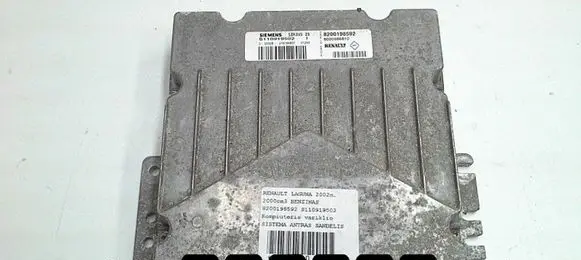 Renault Laguna II Engine control unit/module 8200198592