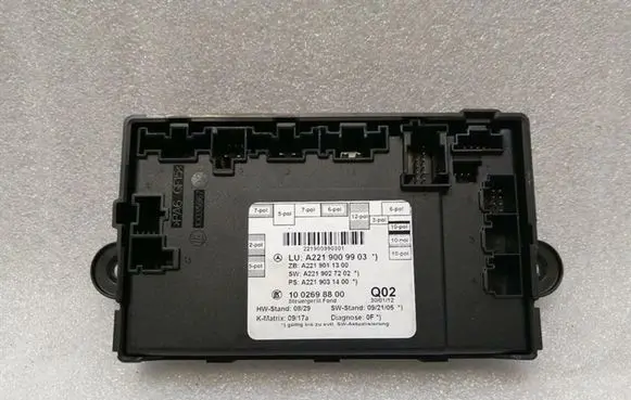Mercedes-Benz S W221 Door control unit/module A2219009903