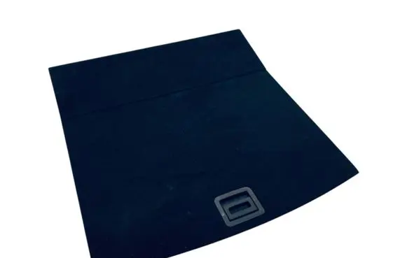 Volkswagen Touareg II Trunk/boot floor carpet liner 7P6863546E