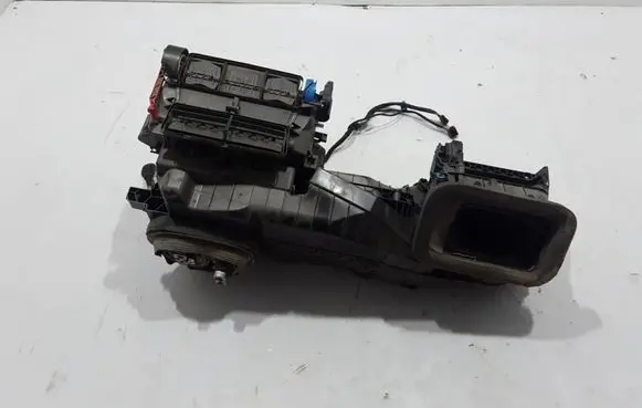 Interior heater climate box assembly