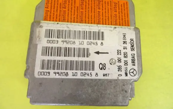 Mercedes-Benz A W168 Airbag control unit/module 0018203126 0285001222