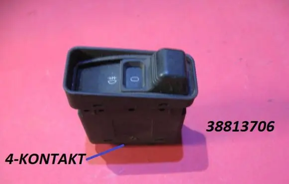 BMW 5 E34 Fog light switch 38813706