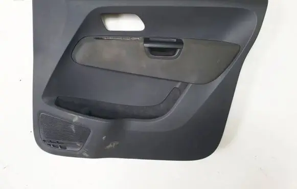 Front door card panel trim
