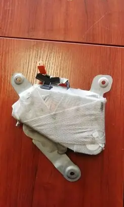 Front door airbag