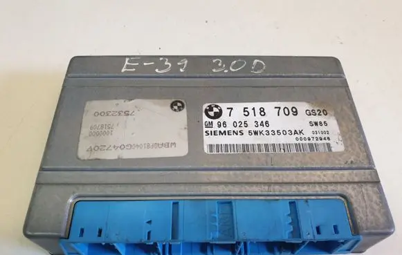 BMW 5 E39 Gearbox control unit/module 7518709 96025346 7532300