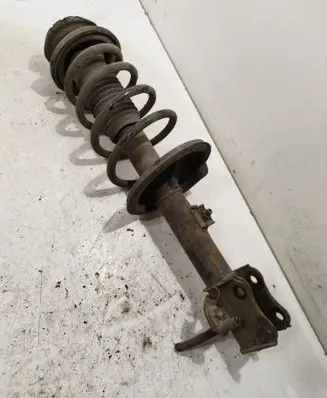 Front shock absorber with coil spring