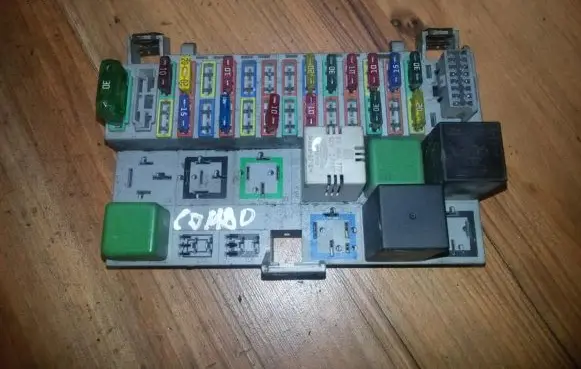 Opel Combo B Fuse box set