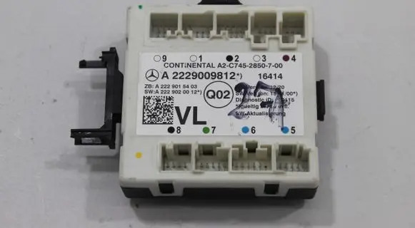Mercedes-Benz S W222 Door control unit/module A2229009812