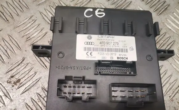Audi A6 S6 C6 4F Comfort/convenience module 4f0907279